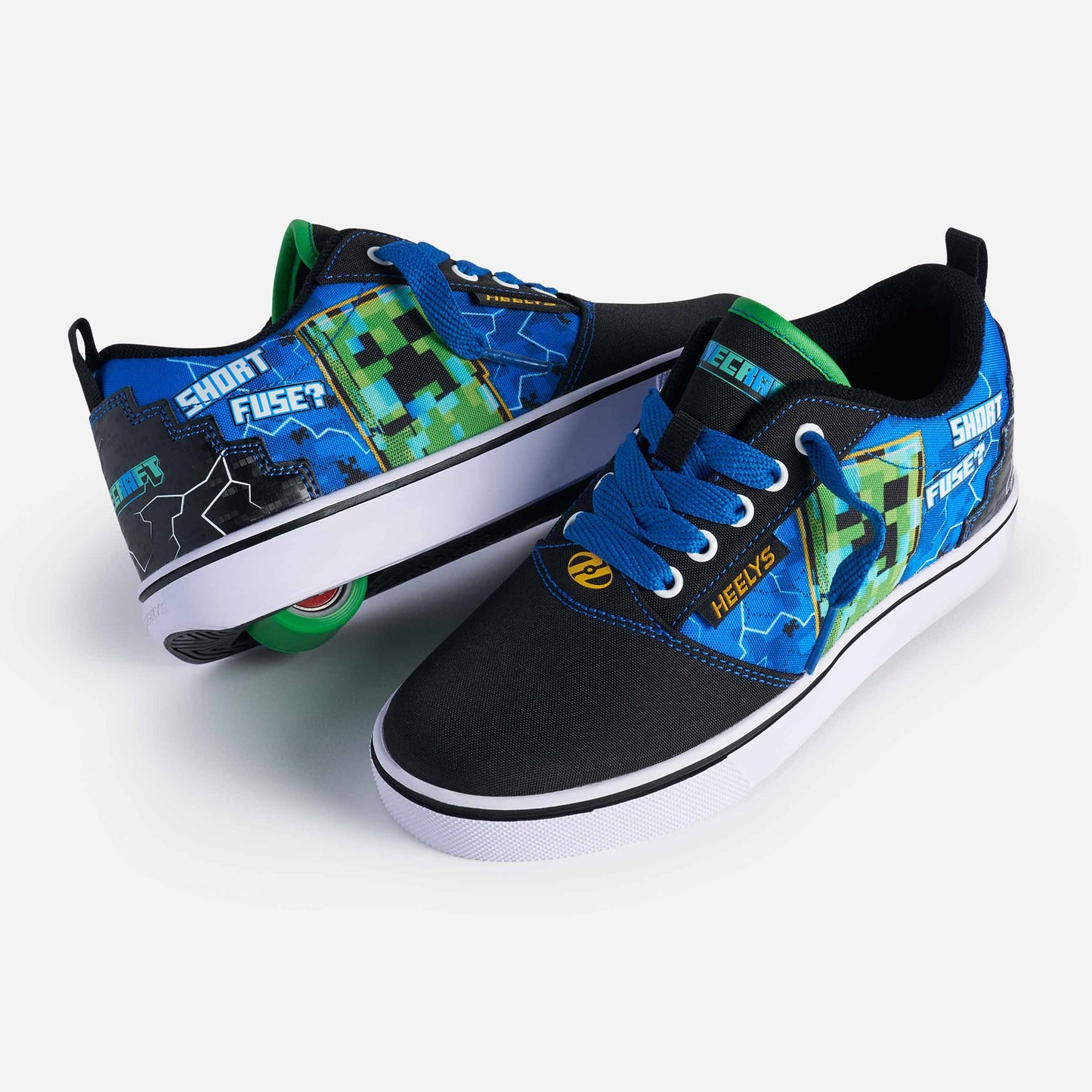 Heelys | Minecraft Pro 20 - Black/Blue/Green