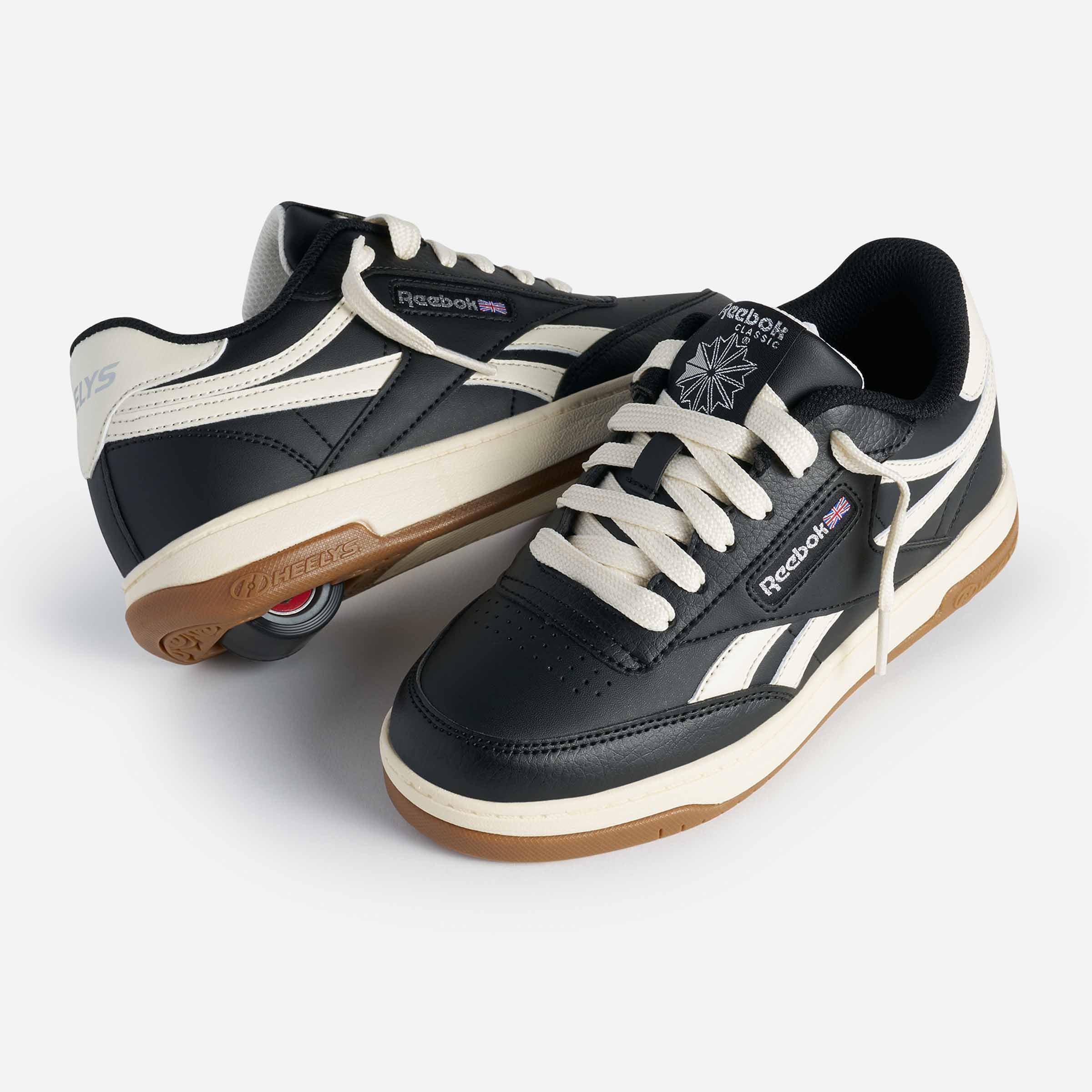 Heelys | Reebok Club C | Black/White – Heelys EU