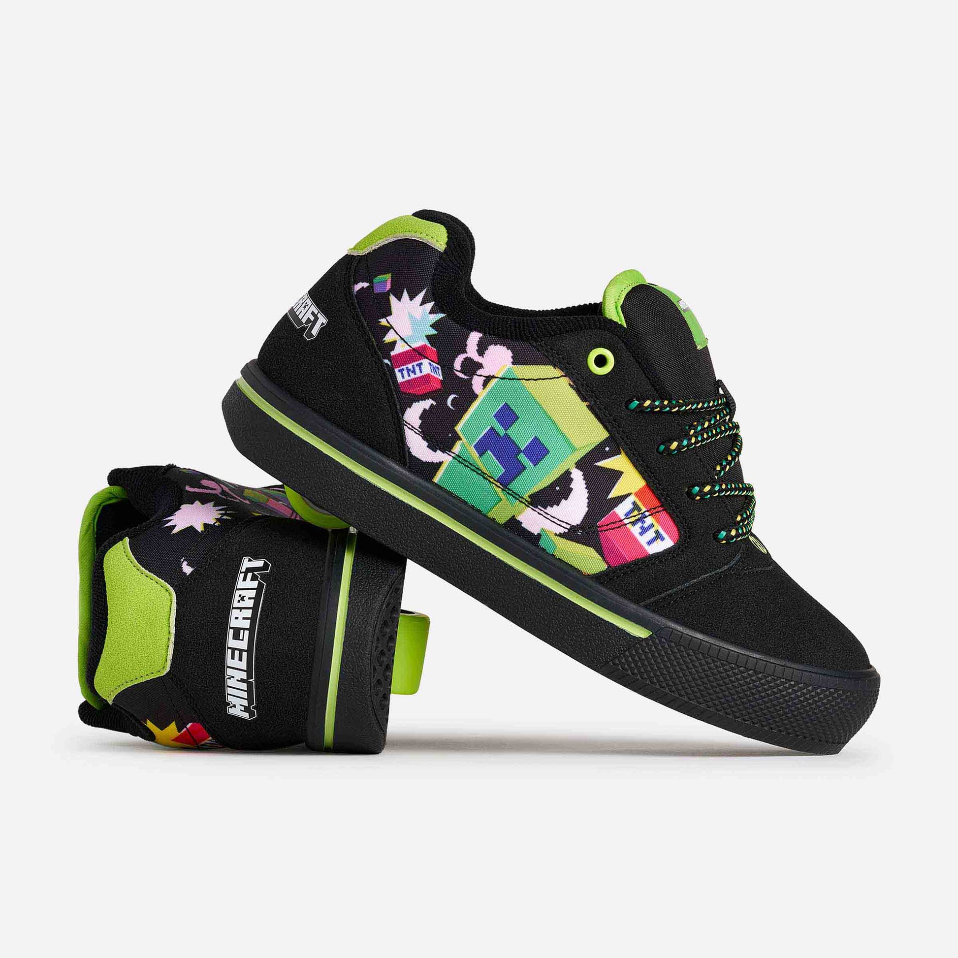 Heelys | Minecraft Pro 25 | Black/Green/Multi