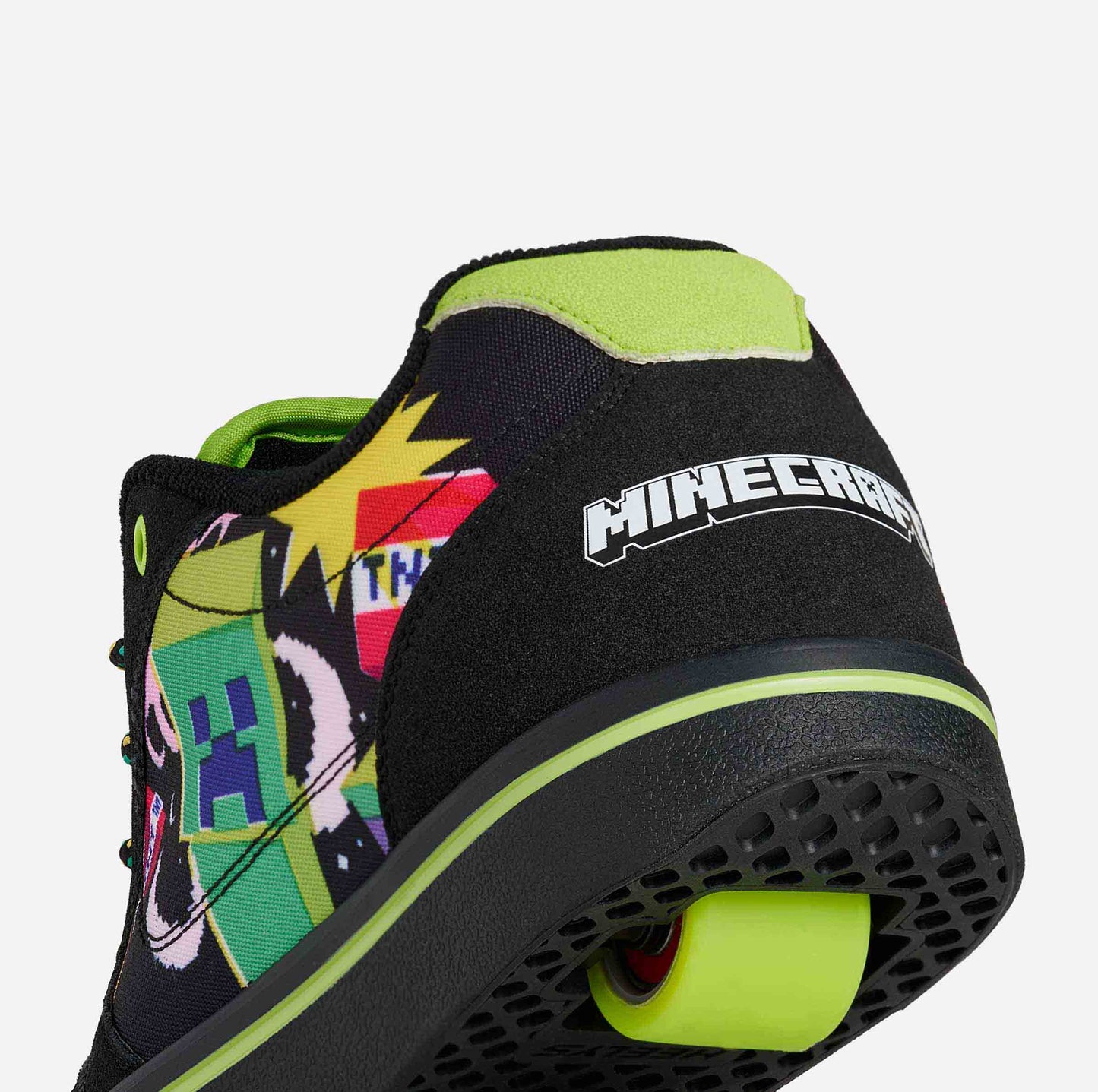 Heelys | Minecraft Pro 25 Adults | Black/Green/Multi