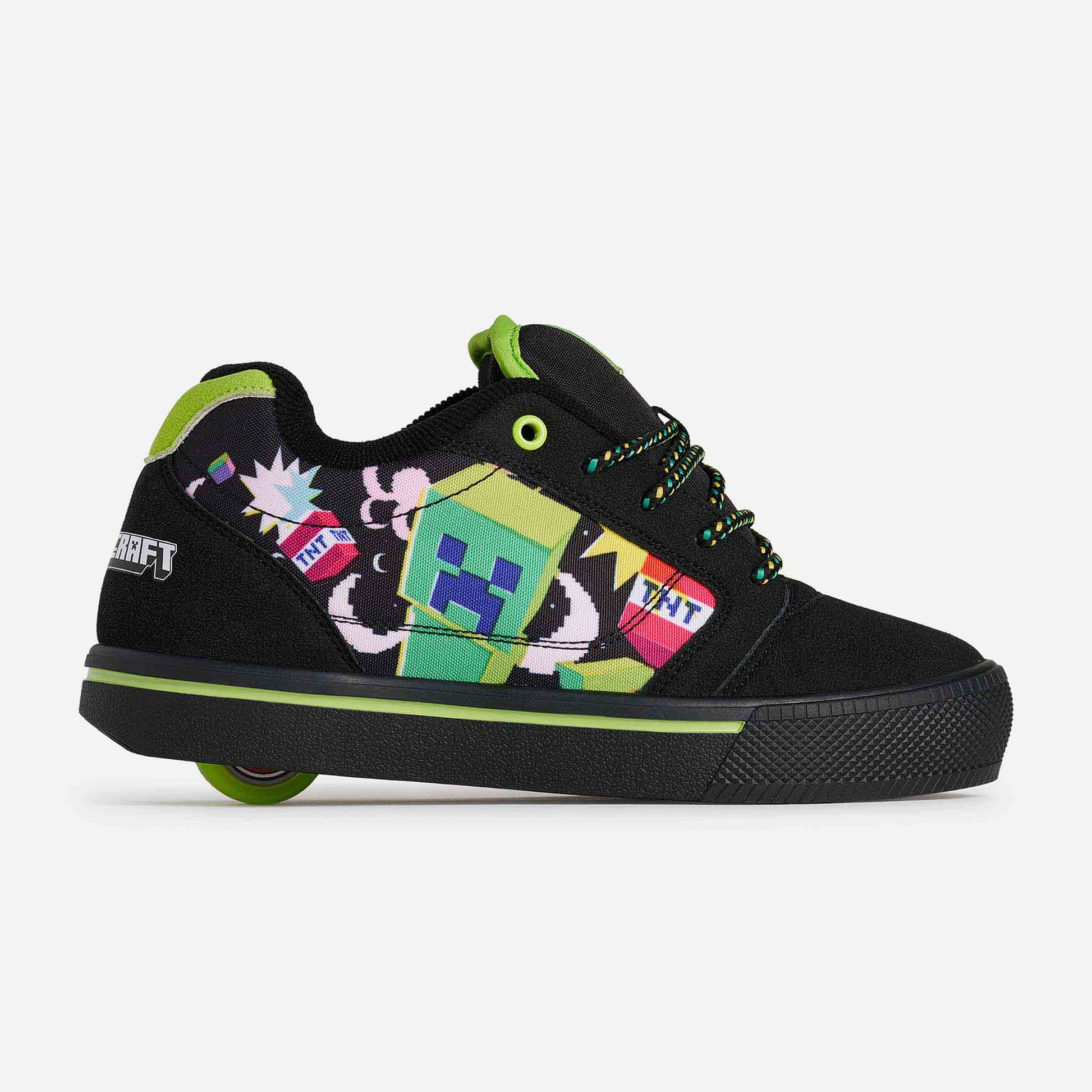 Heelys | Minecraft Pro 25 | Black/Green/Multi