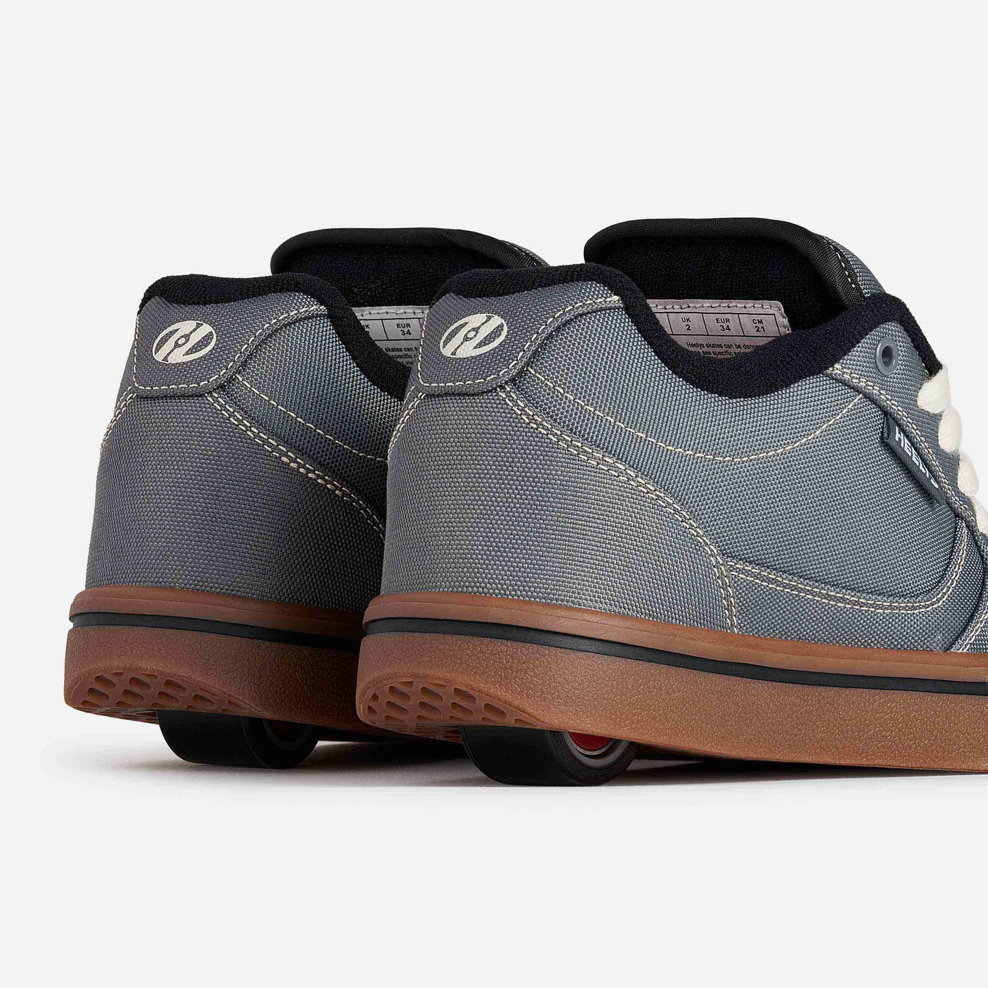 Heelys | Pro 25 Adults | Grey/Antique White/Black