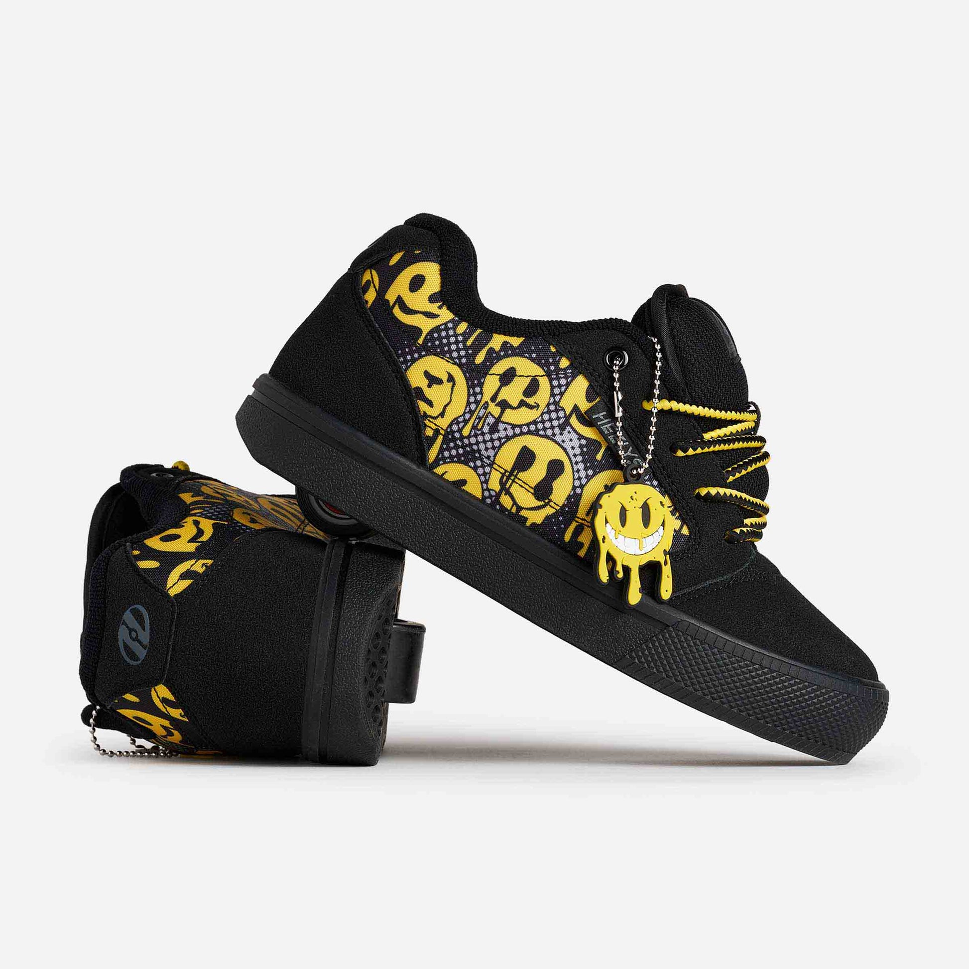 Heelys | Pro 25 Adults | Novelty Black/Yellow/Grey