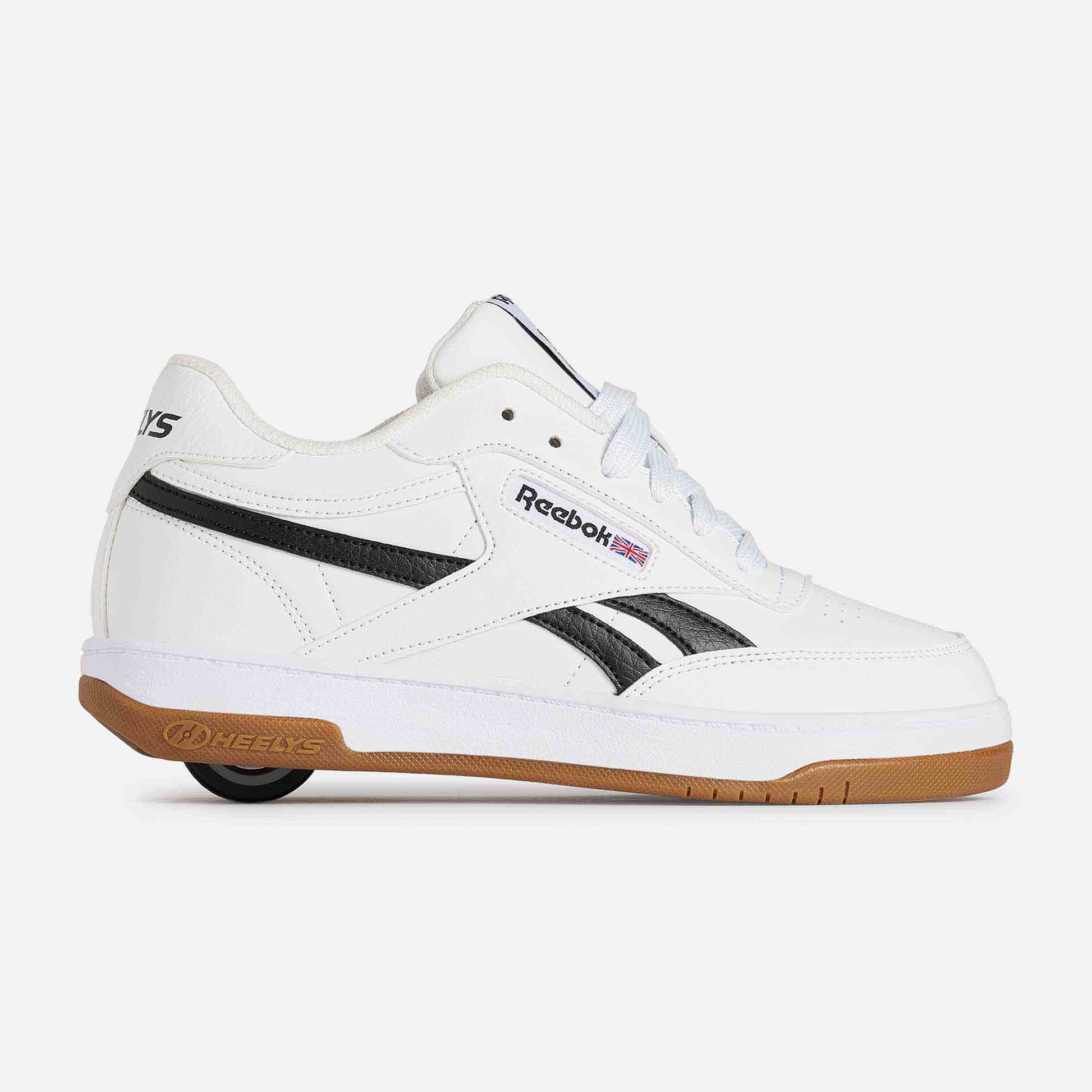 Heelys | Reebok Club C | White/Black/Gum