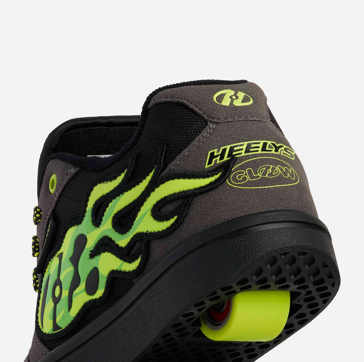 Heelys | Pro 25 Glow in the Dark - Charcoal/Black/Yellow