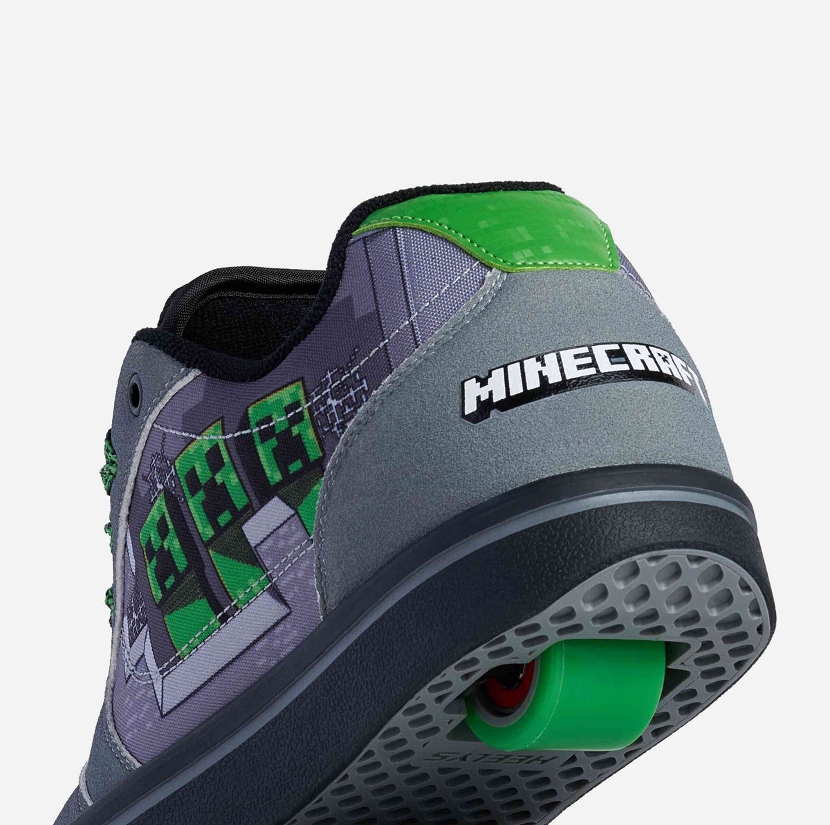 Heelys | Pro 25 Prints x Minecraft Adults - Grey/Green/Black