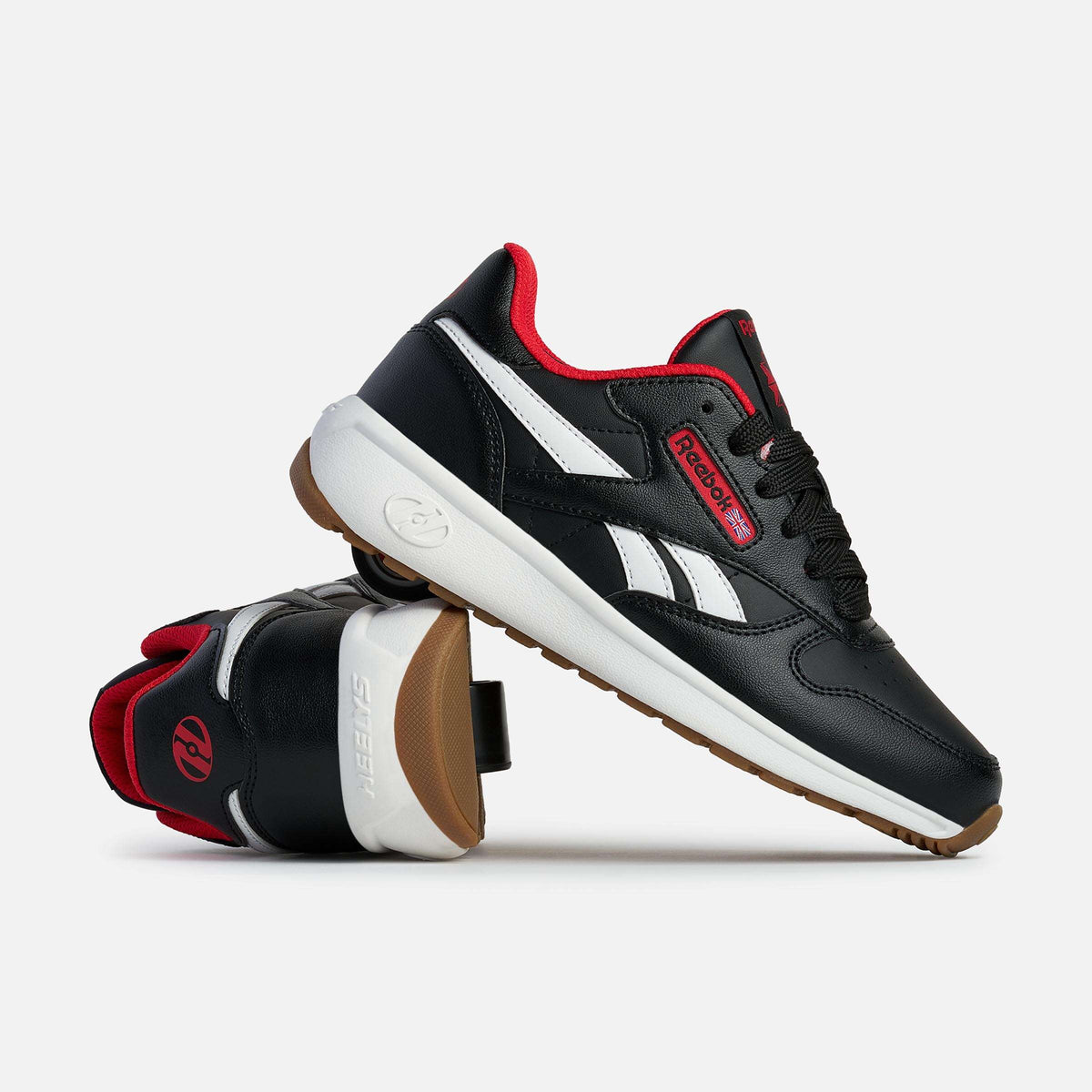 Heelys | Reebok Classic Adults - Black/Red/White