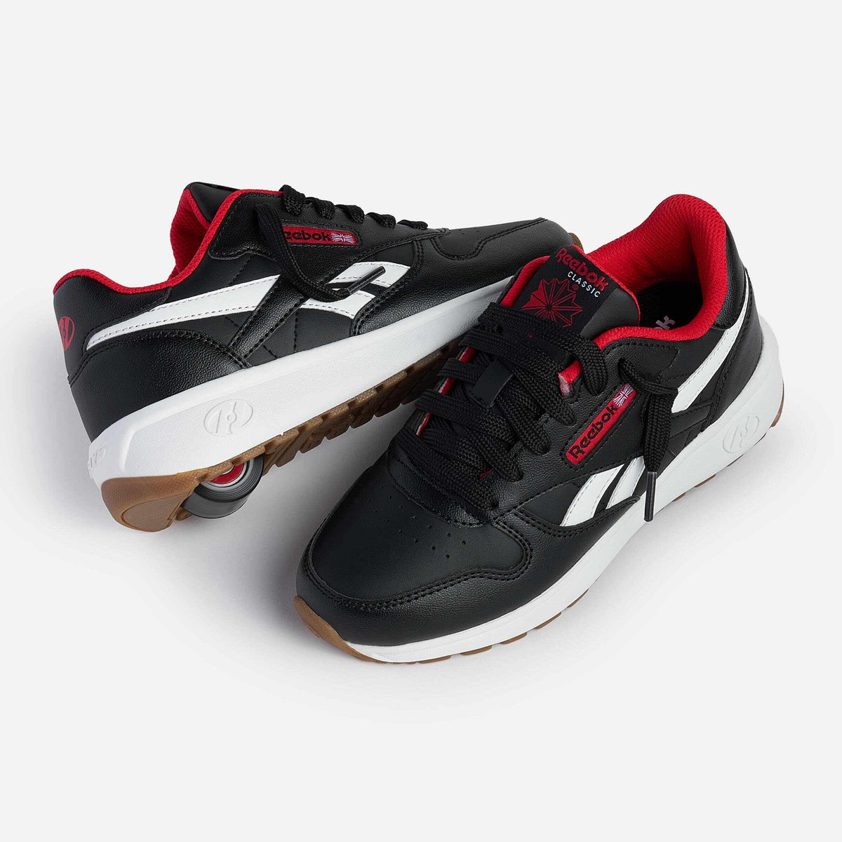 Heelys | Reebok Classic Adults - Black/Red/White