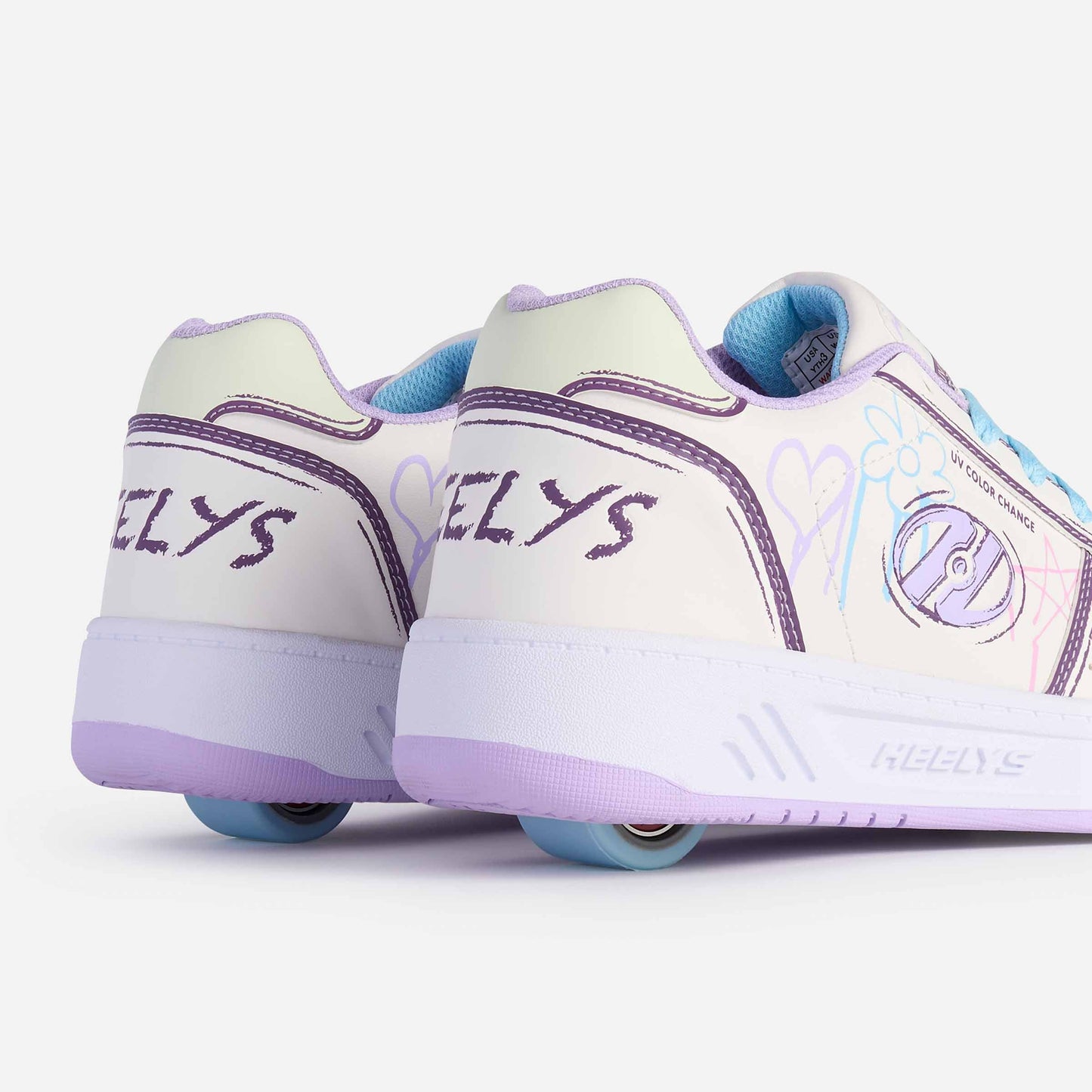 Heelys | Kama Cc - White/Lilac/Blue