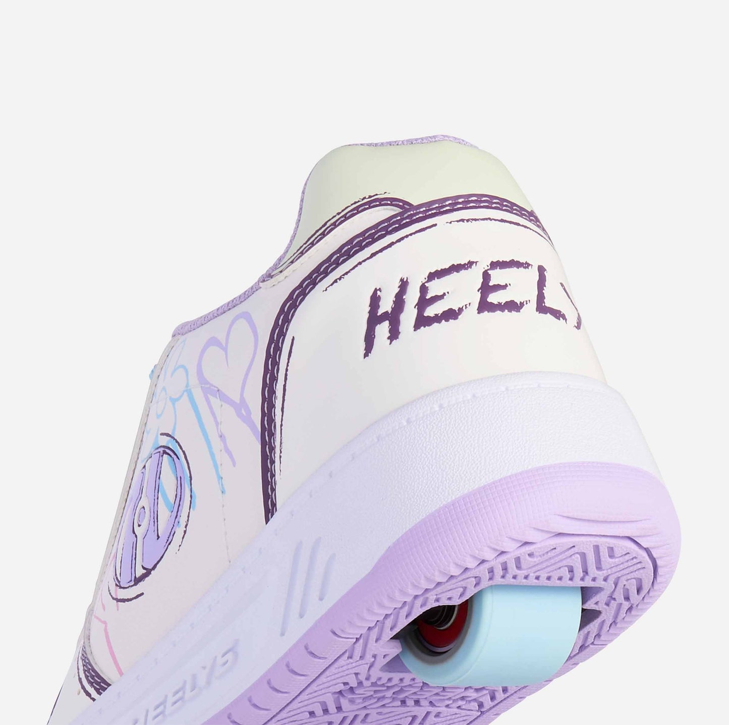 Heelys | Kama Cc - White/Lilac/Blue