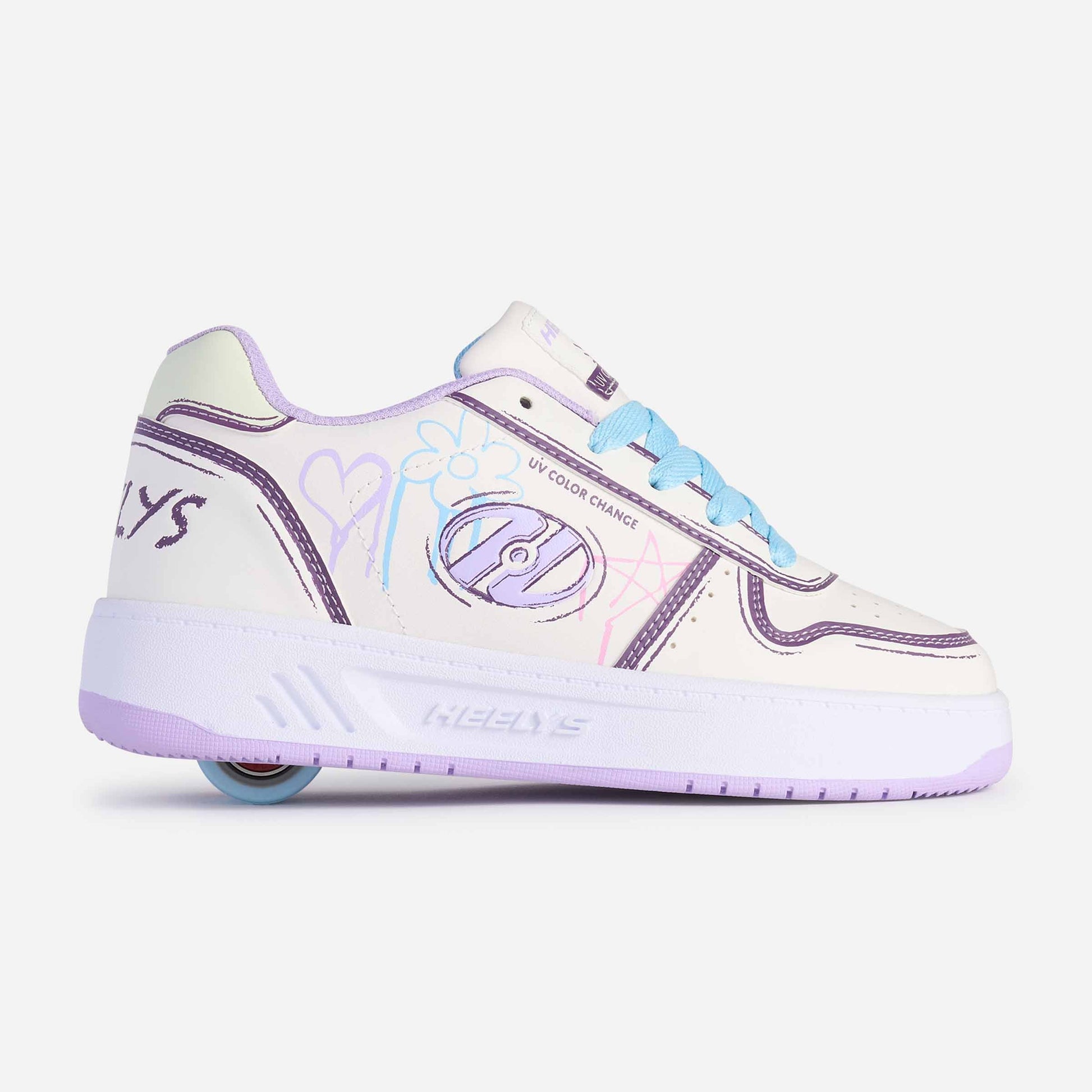 Heelys | Kama Cc Adults - White/Lilac/Blue