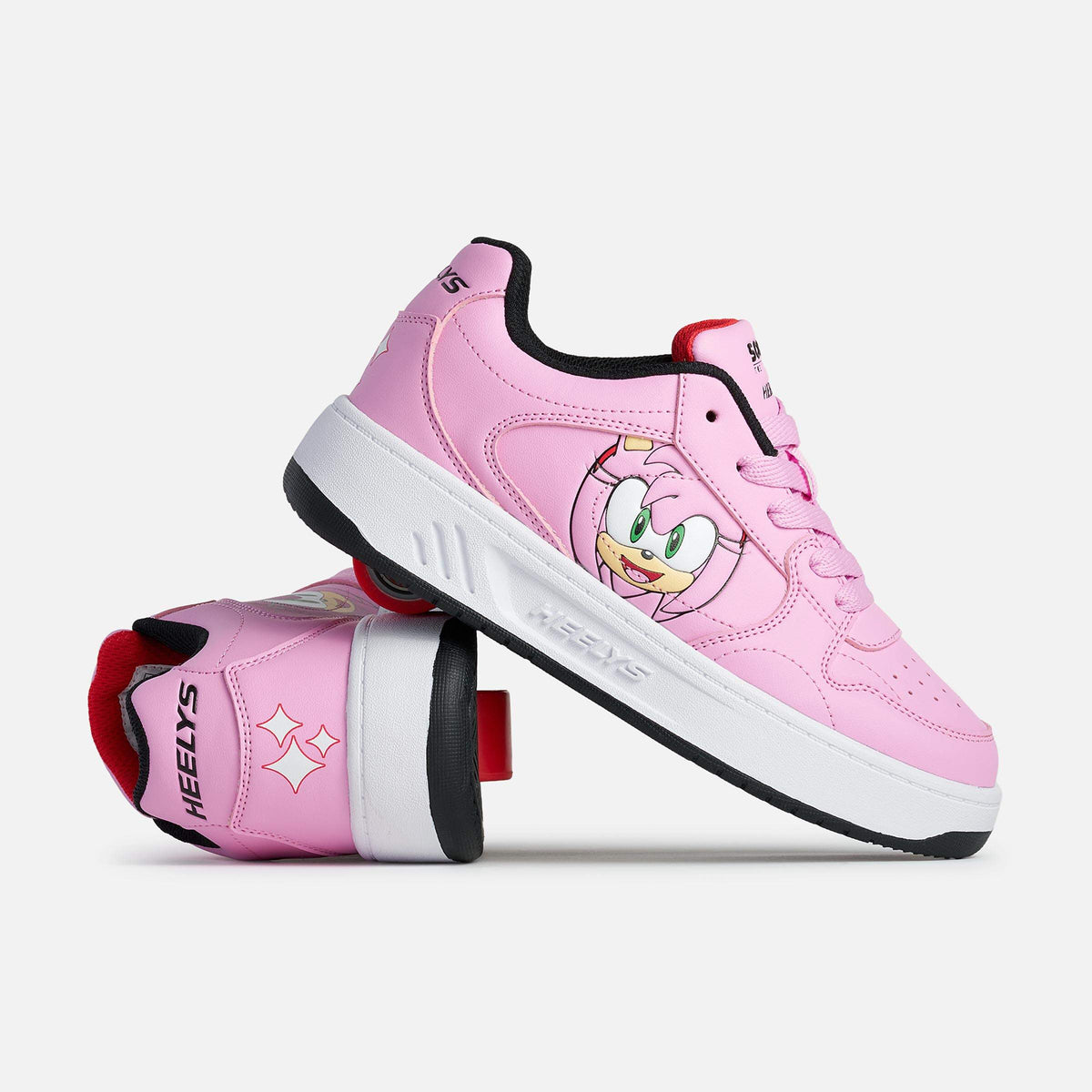 Heelys | Gio x Sonic - Rose Pink/Black/Energy Red