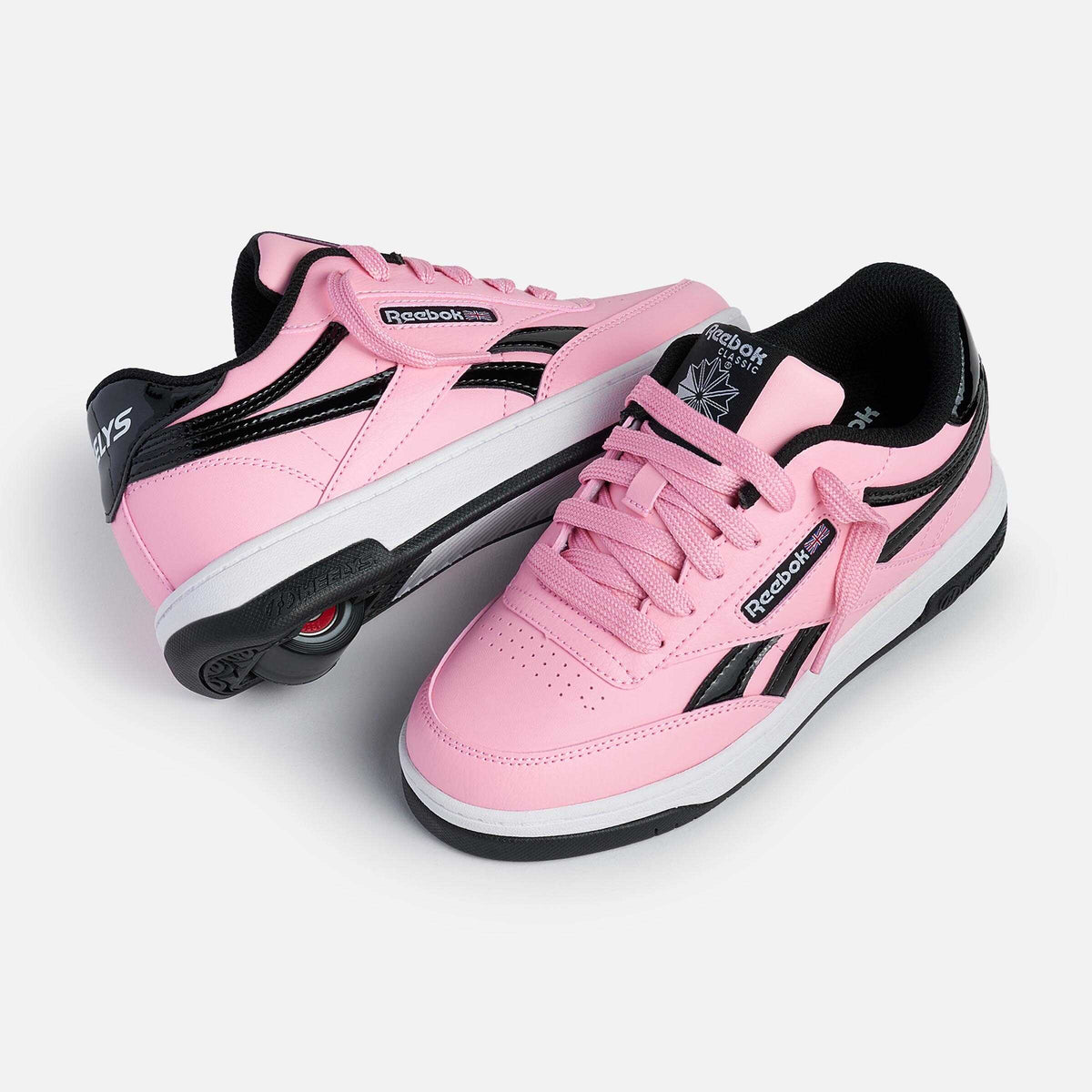 Heelys | Reebok Club C - Candy Pink/Black/White