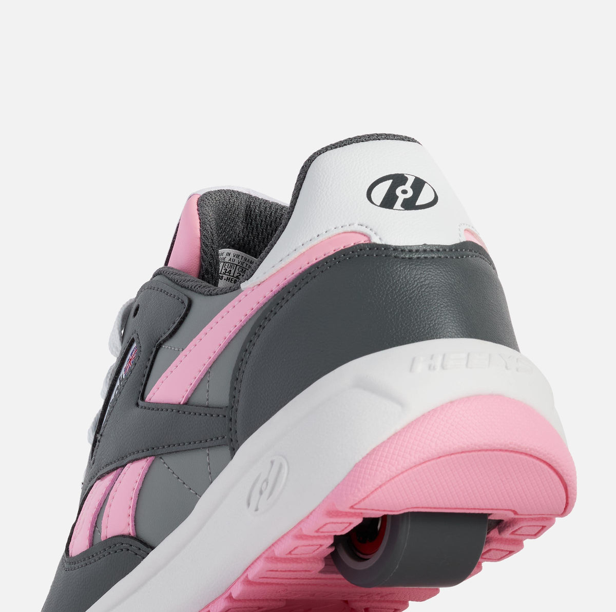 Heelys | Reebok Classic Adults - Gray/Pink/White