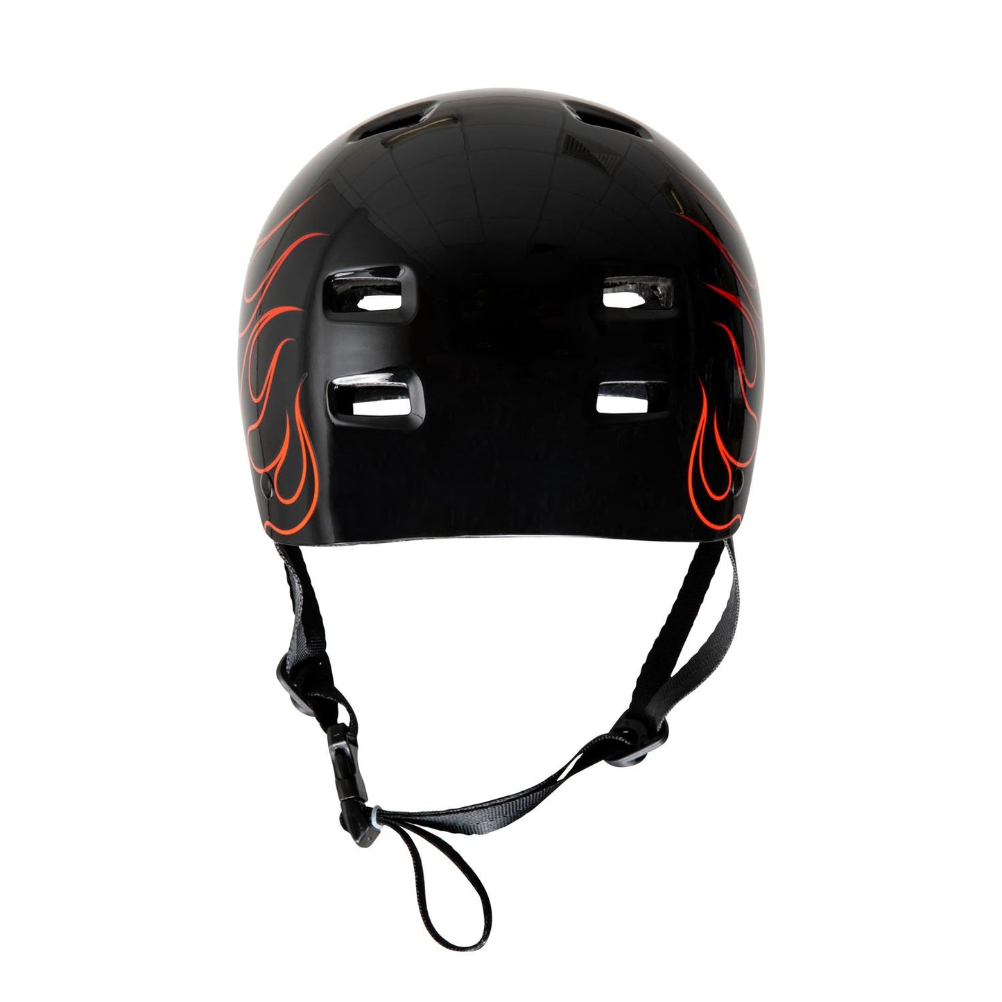 Casque Bullet Graphic T35 Flame pour jeunes (49-54 cm)