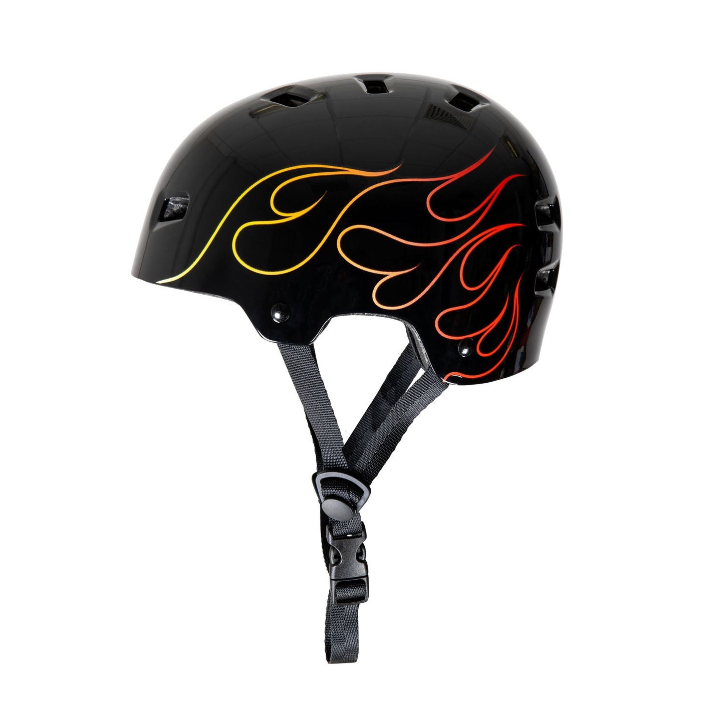 Casque Bullet Graphic T35 Flame pour jeunes (49-54 cm)